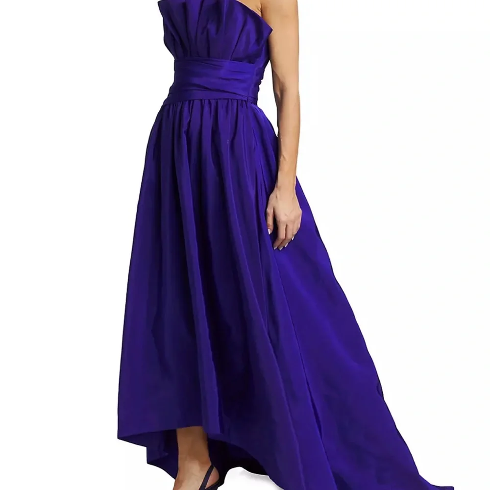 NWT ML Monique Lhuillier Purple Gown sz 16 - Picture 2 of 5